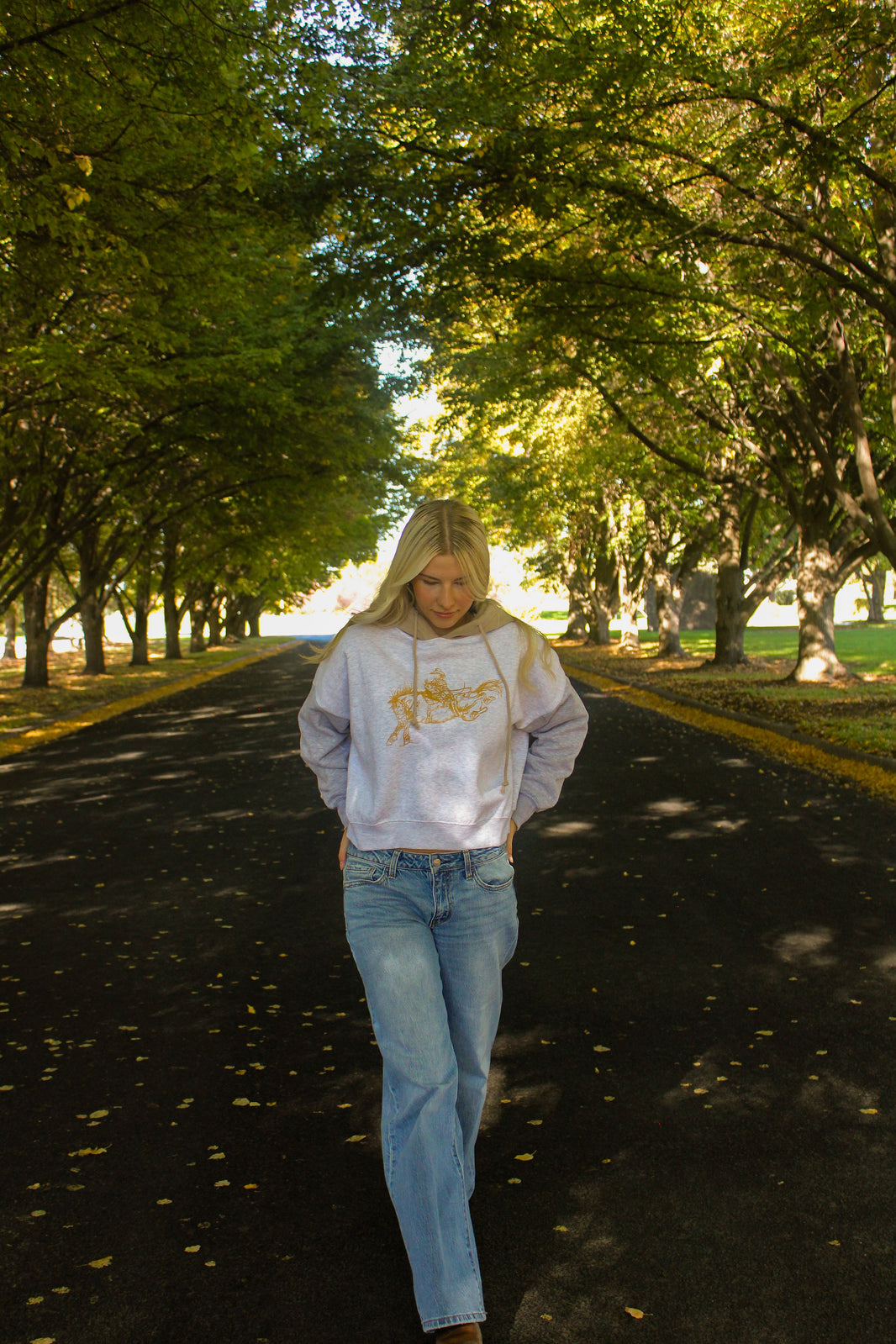 KICK UP YOUR HEELS TRICOLOR HOODIE