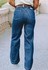 STITCHED WAIST JEAN