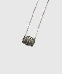 BUCKLE INITIAL NECKLACE