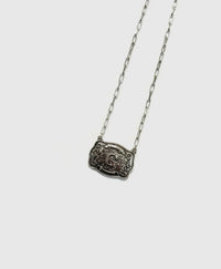 BUCKLE INITIAL NECKLACE