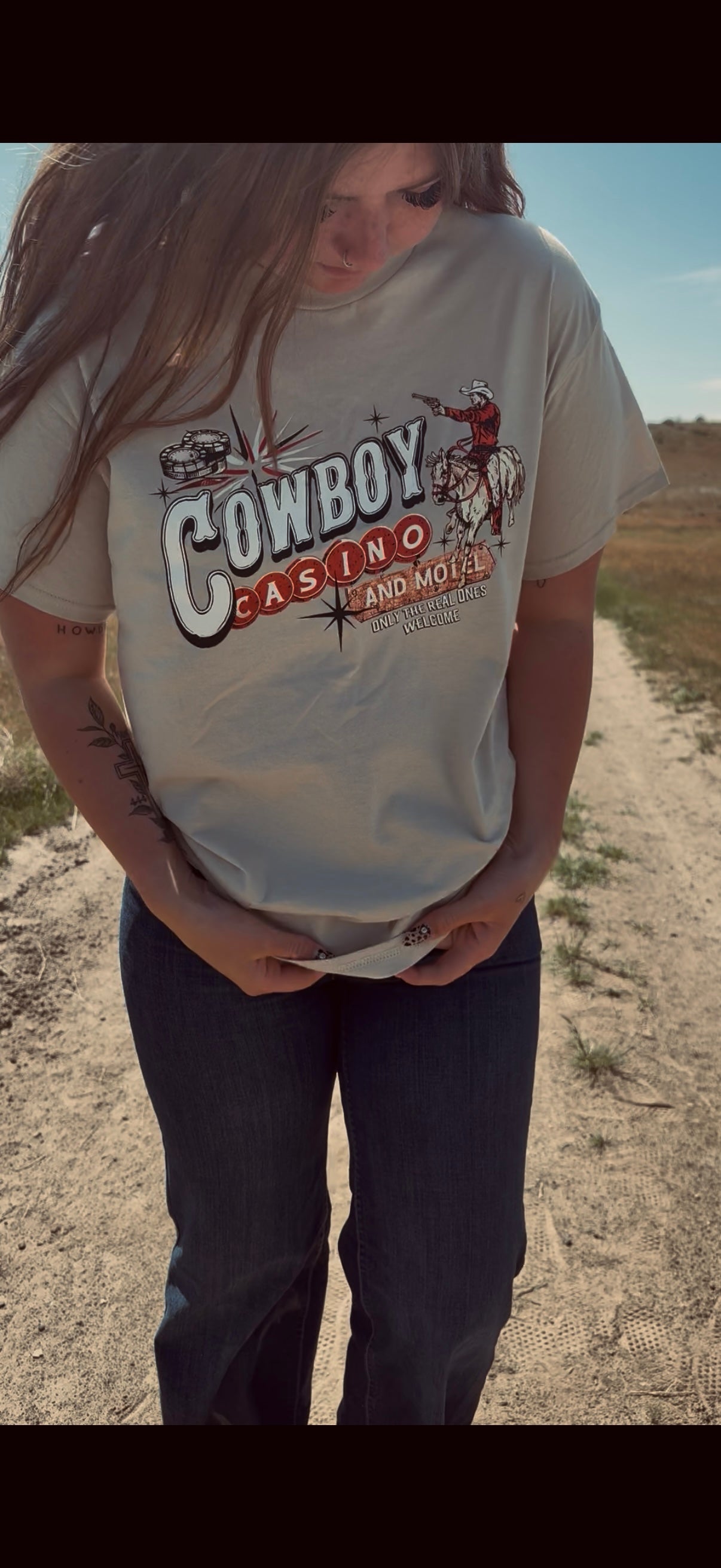 COWBOY CASINO TEE