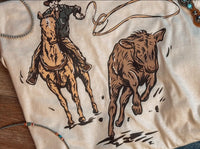 CALF ROPIN TEE