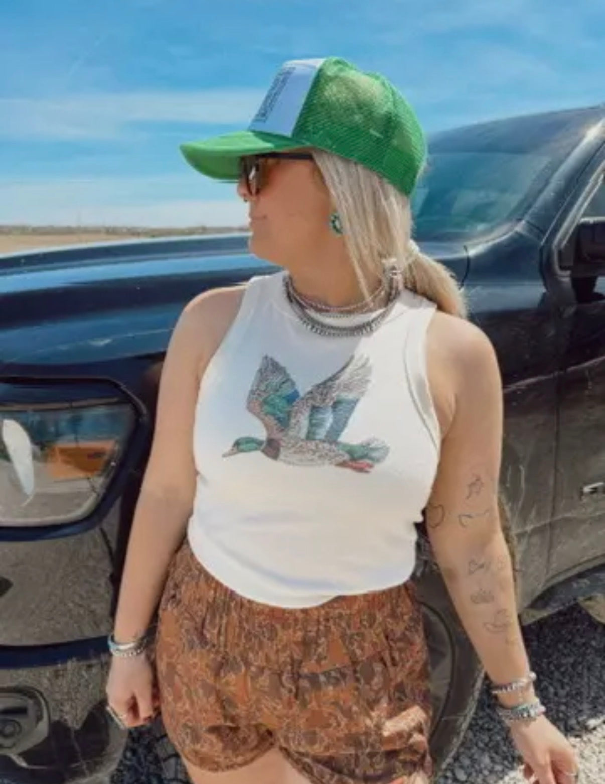 BEDAZZLED DUCK TANK
