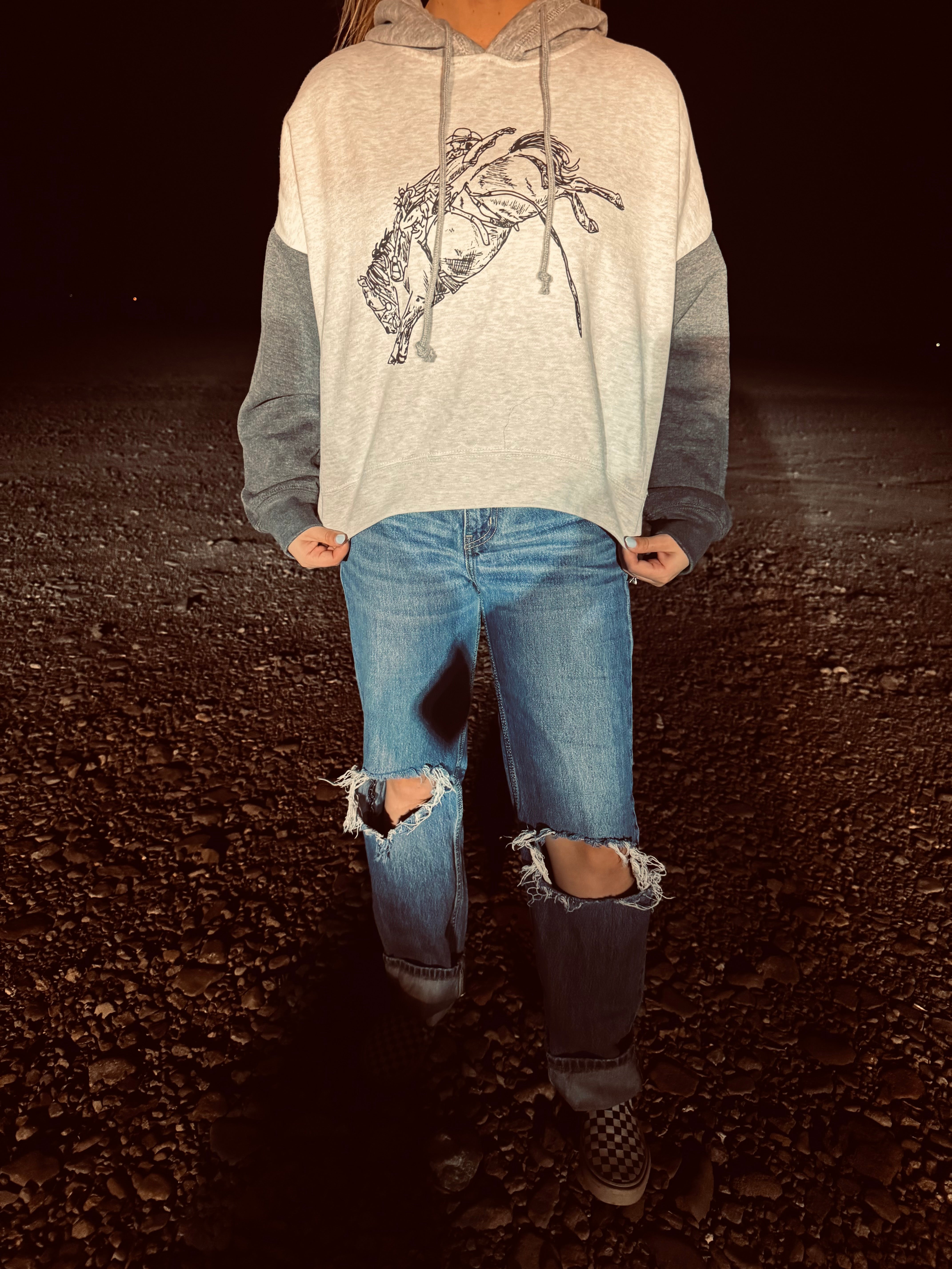 TRICOLOR BUCKER HOODIE