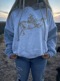 KICK UP YOUR HEELS TRICOLOR HOODIE