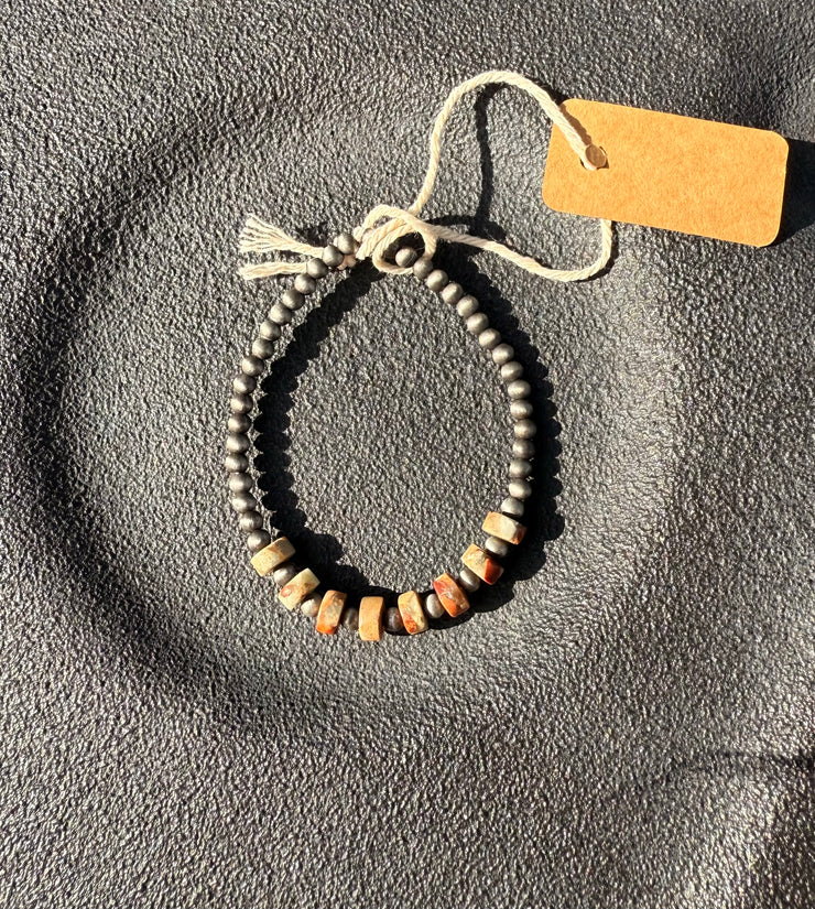 RONDELLE GEMSTONE STRETCH BRACELET