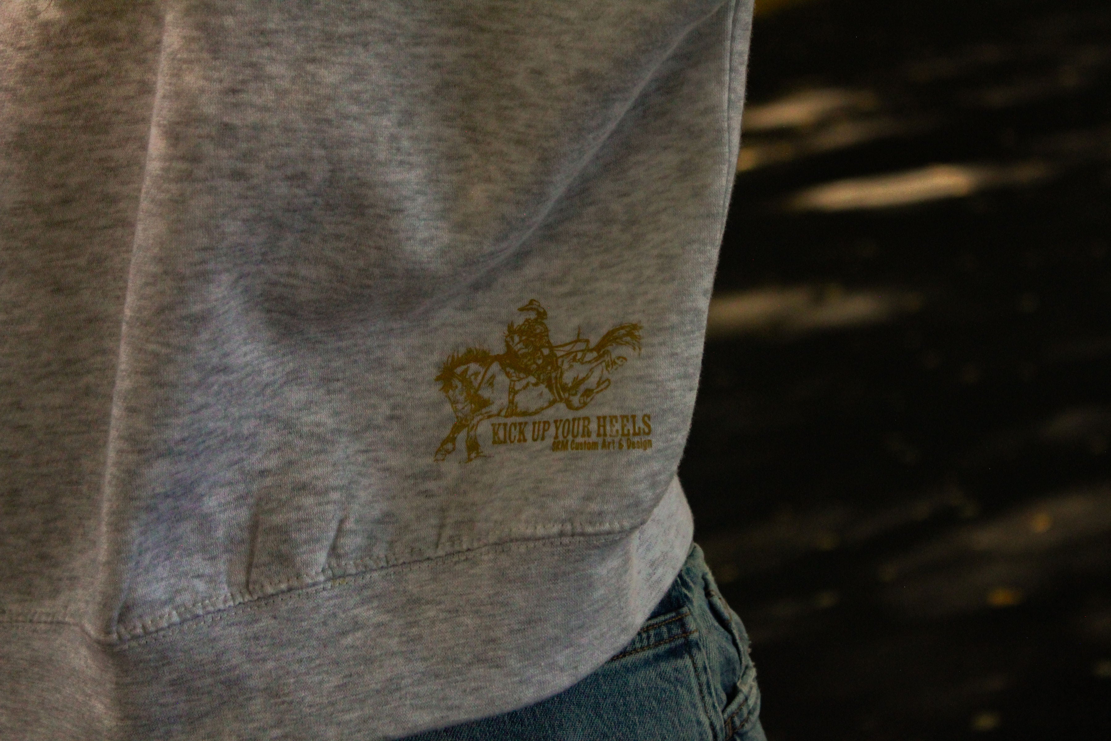 KICK UP YOUR HEELS TRICOLOR HOODIE